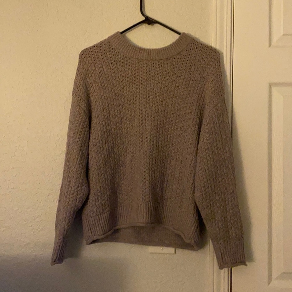 Purple sweater